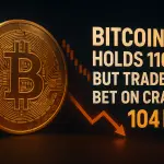 Bitcoin Maintains ₦110K Mark as Traders Wager $1.15B on Drop to ₦104K