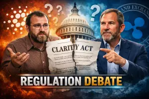 Cardano Founder Questions Ripple Boss’s “Better Than No Clarity” Stance on Crypto Bill
