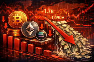 Crypto ETP investments reverse course with nearly $1.7B in withdrawals — biggest pullback since Nov. 2025