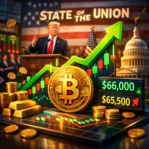 Bitcoin Climbs as Traders Digest Trump’s State of the Union Economic Message