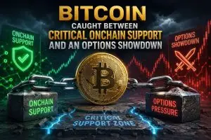 Bitcoin Stuck Between Major Support Levels and Intense Options Market Pressure
