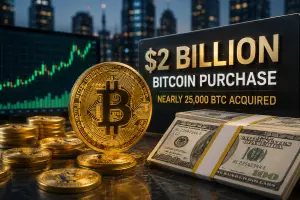 Strategy Expands Bitcoin Holdings With Massive $2 Billion Acquisition
